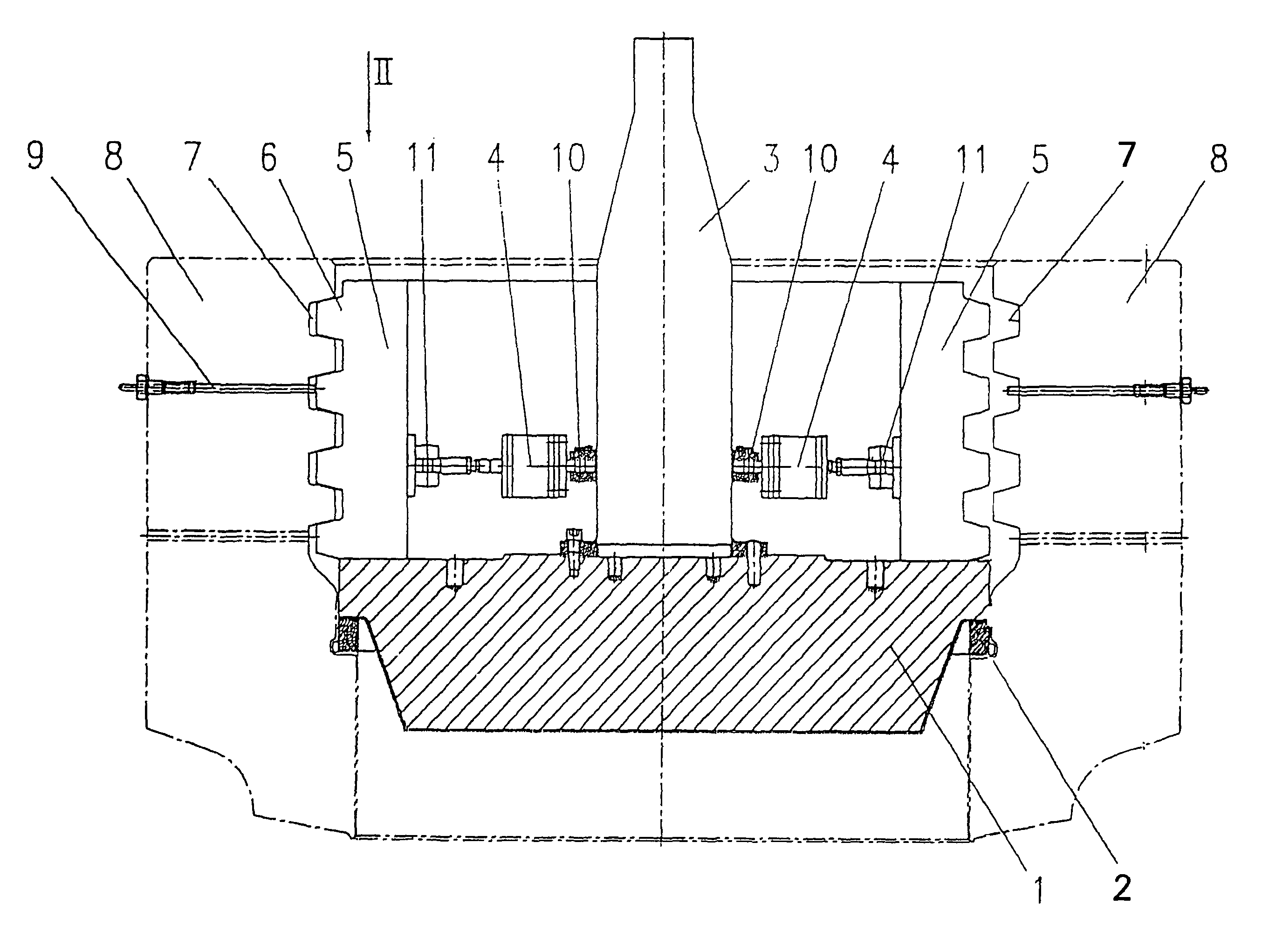 Locking device for fixing a lid