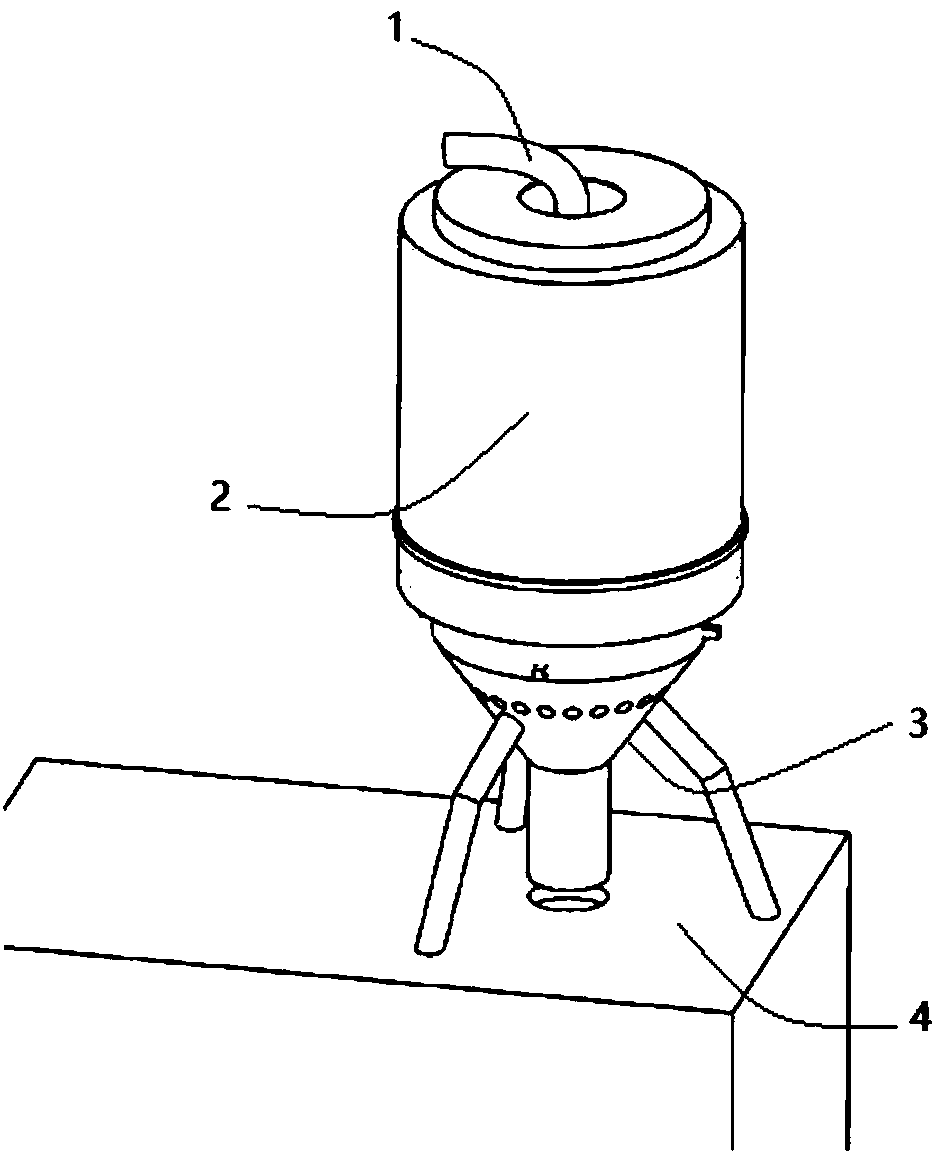 Centrifugal negative-pressure grain screening agricultural machinery device and method