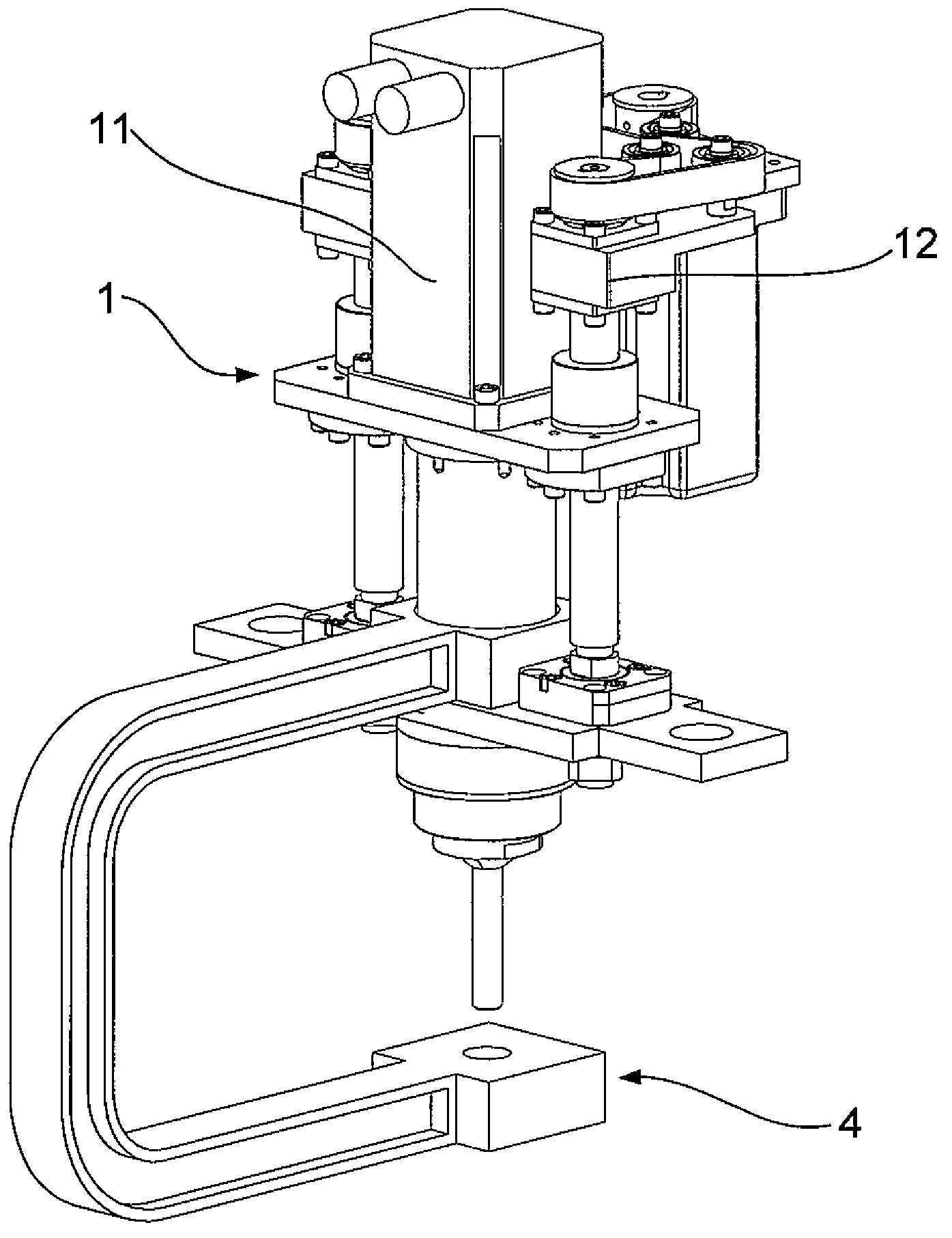 Replaceable precise automatic feeding drill