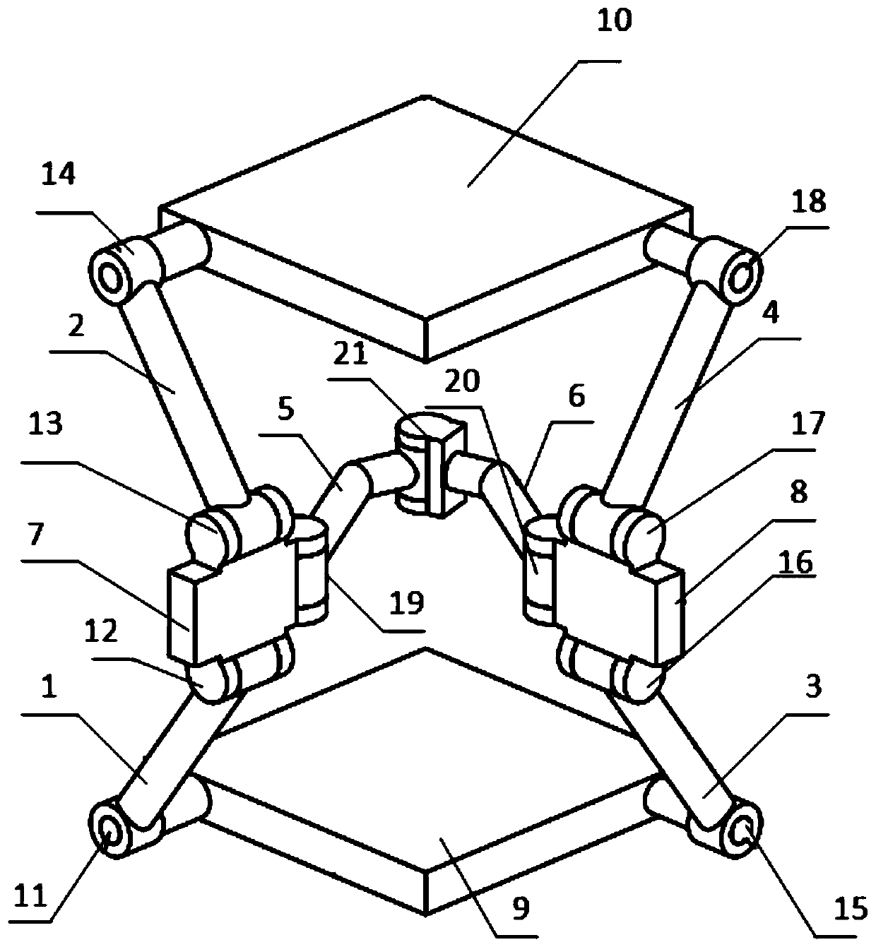 Linkage mechanism capable of achieving precise vertical rectilinear motion