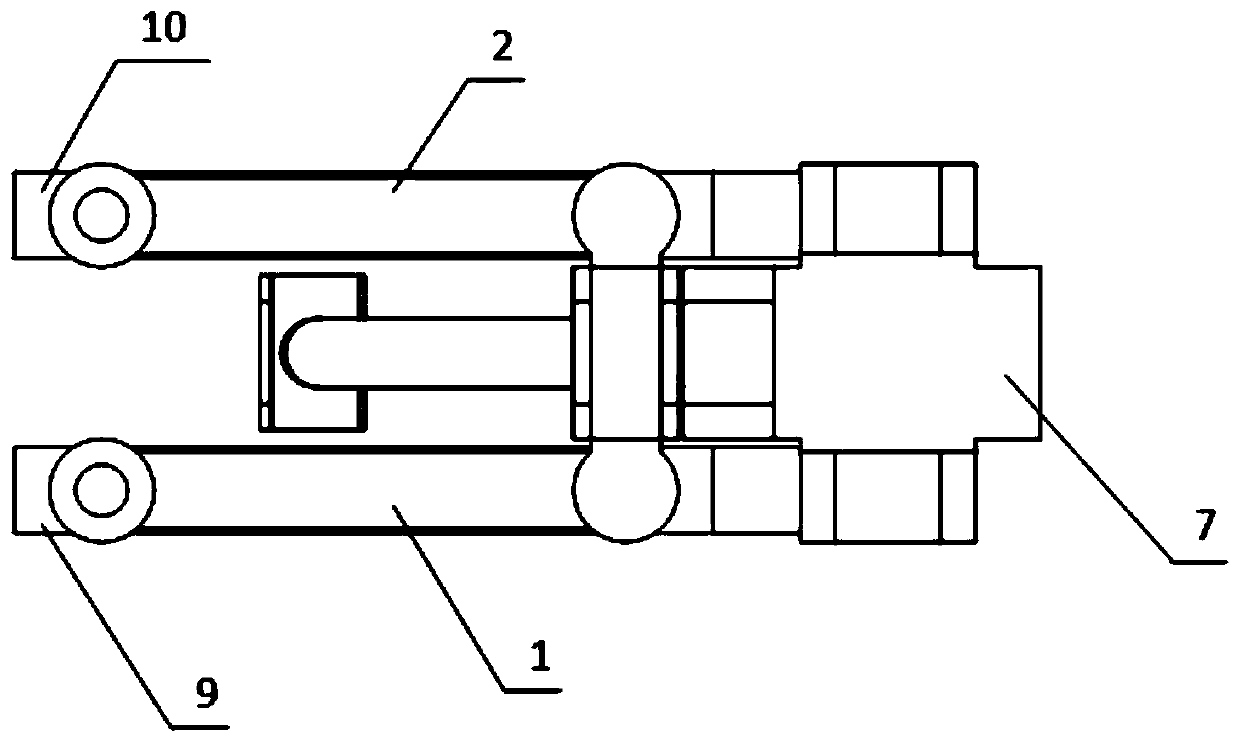 Linkage mechanism capable of achieving precise vertical rectilinear motion