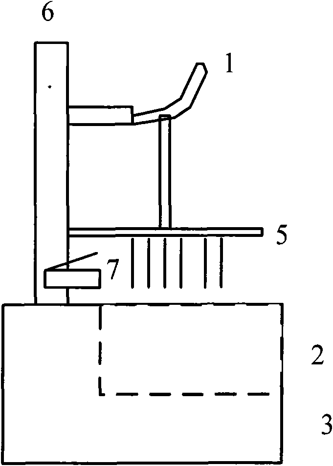 Device for automatically testing circuit board with microprocessor