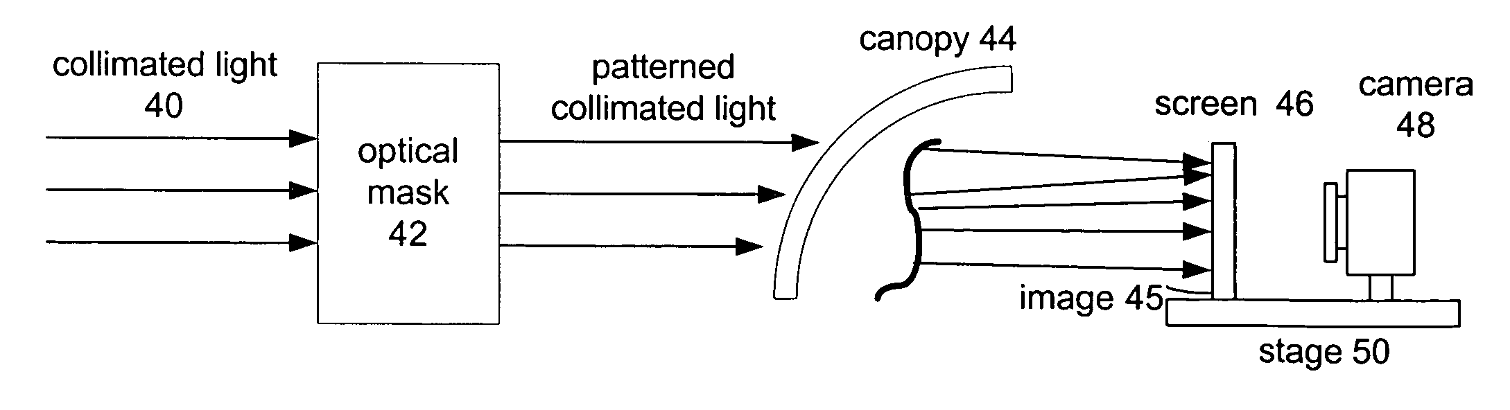 System and method for the measurement of optical distortions