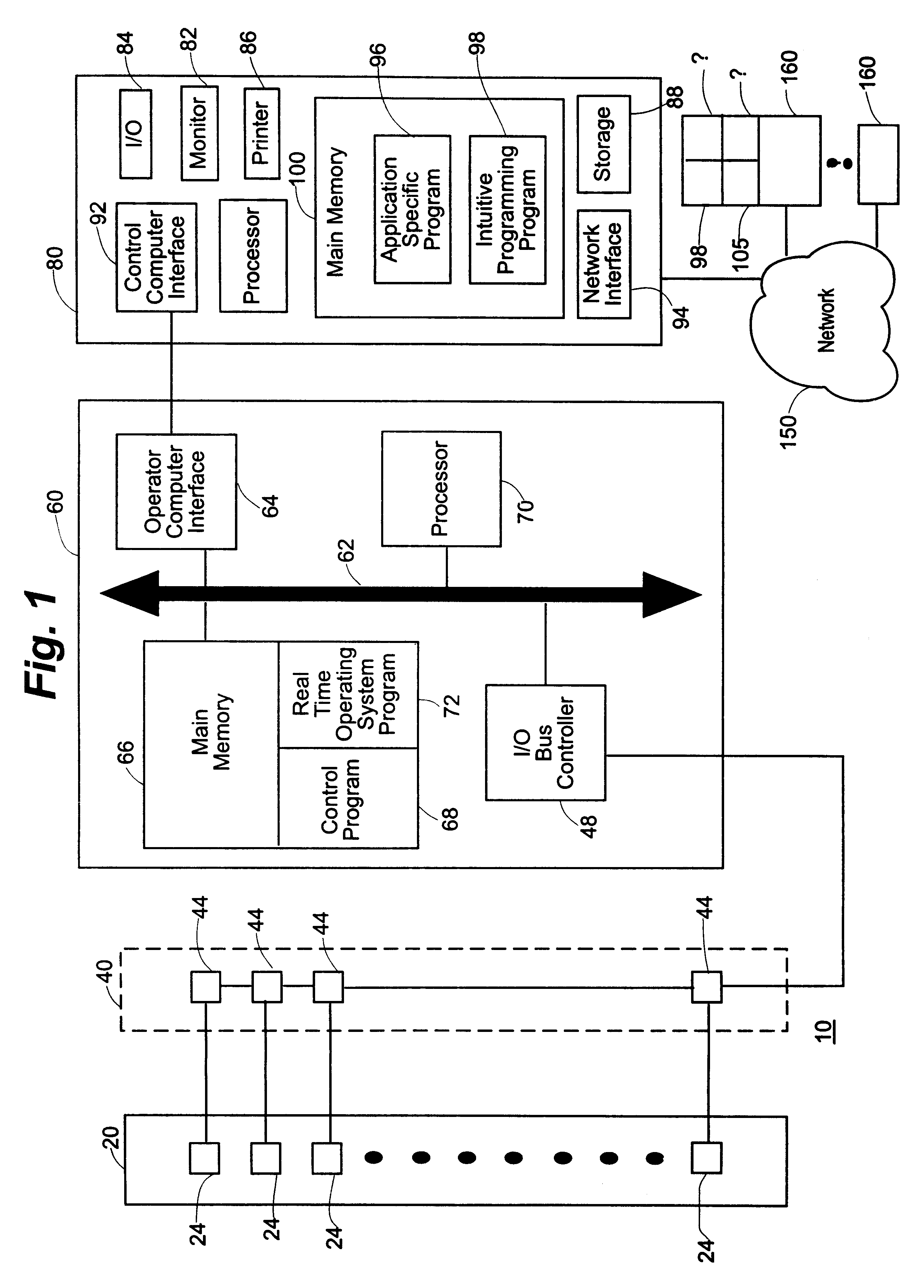 Processor-based process control system with intuitive programming capabilities