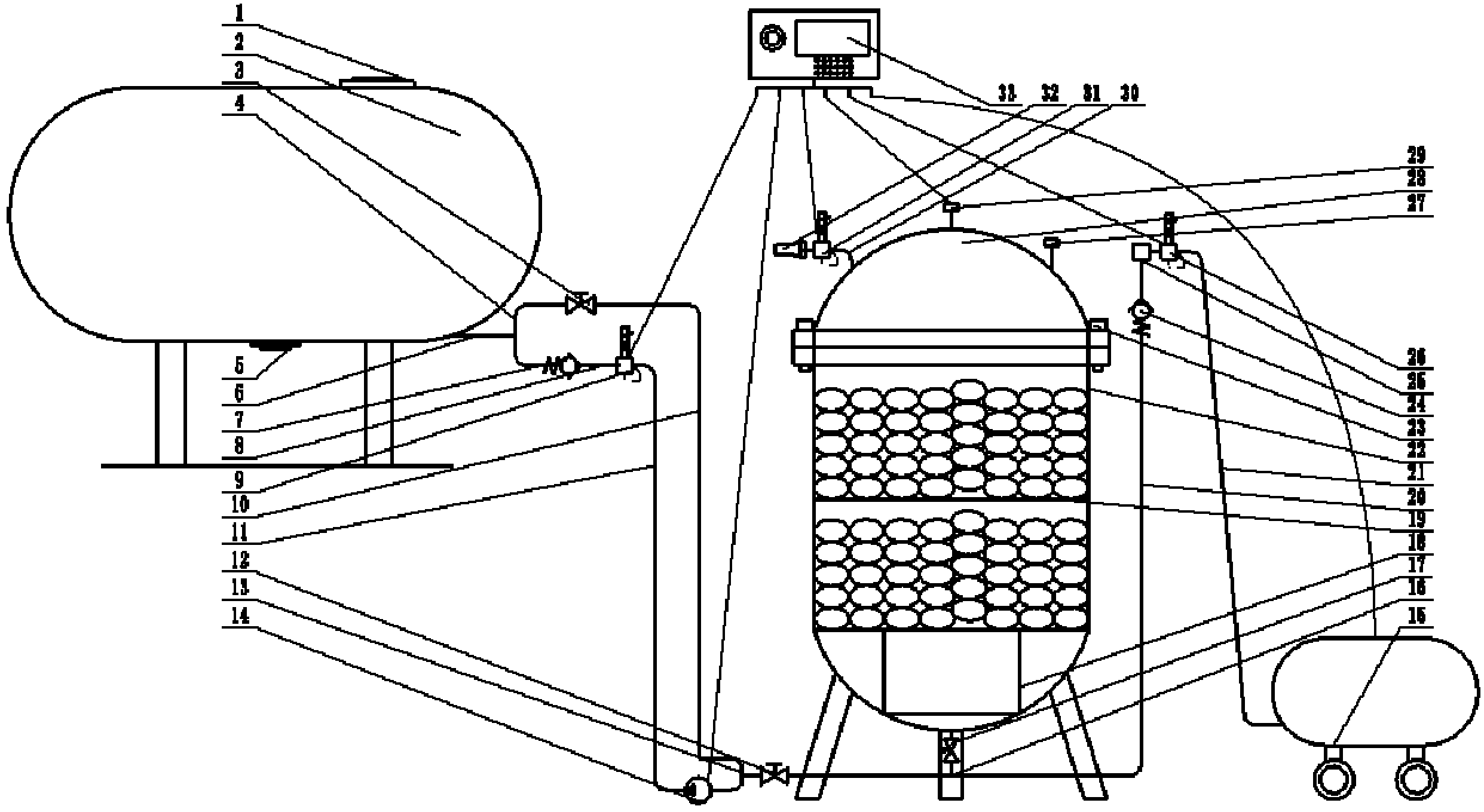 Device for pickling eggs