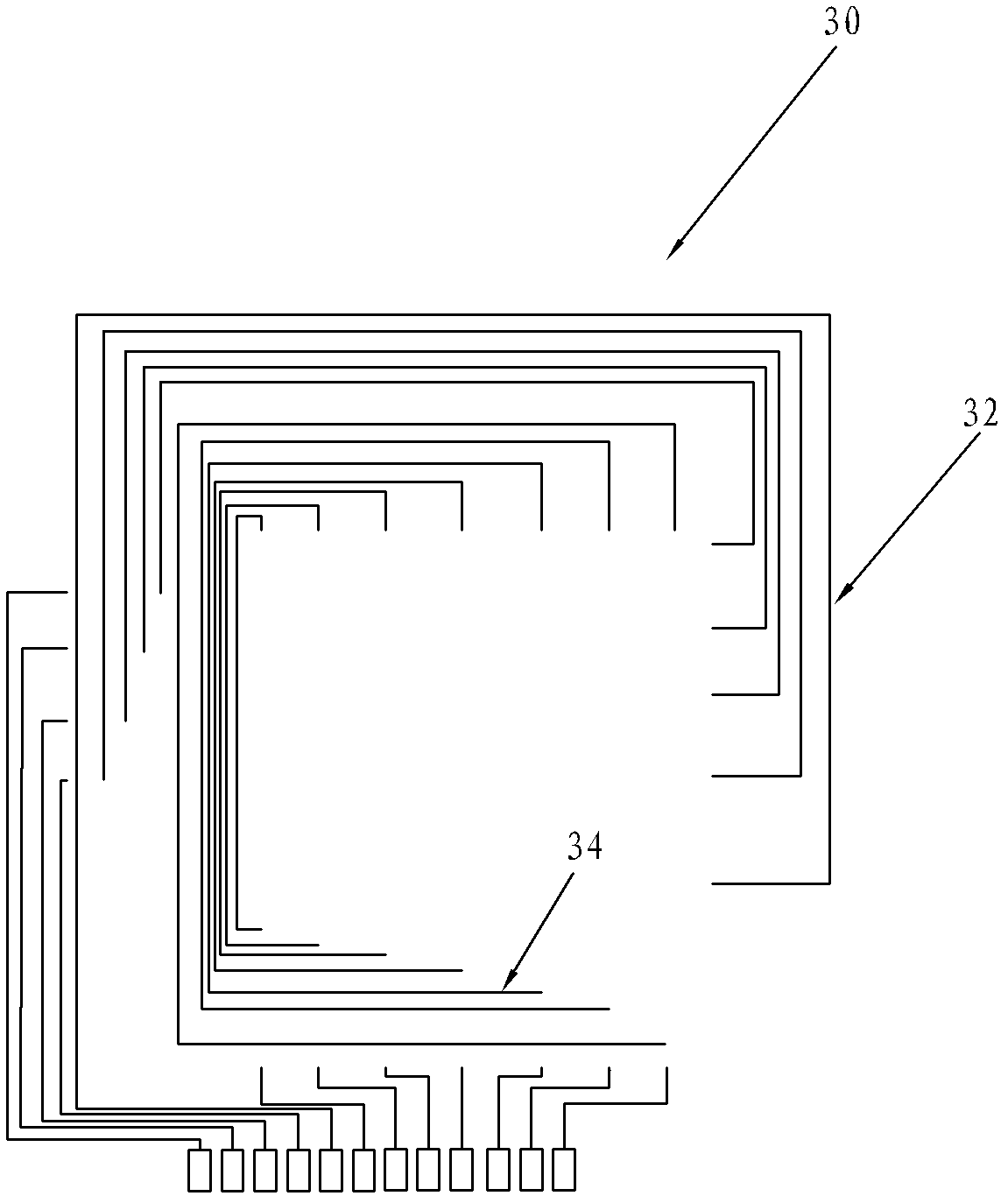 Capacitive touch panel and manufacture method thereof