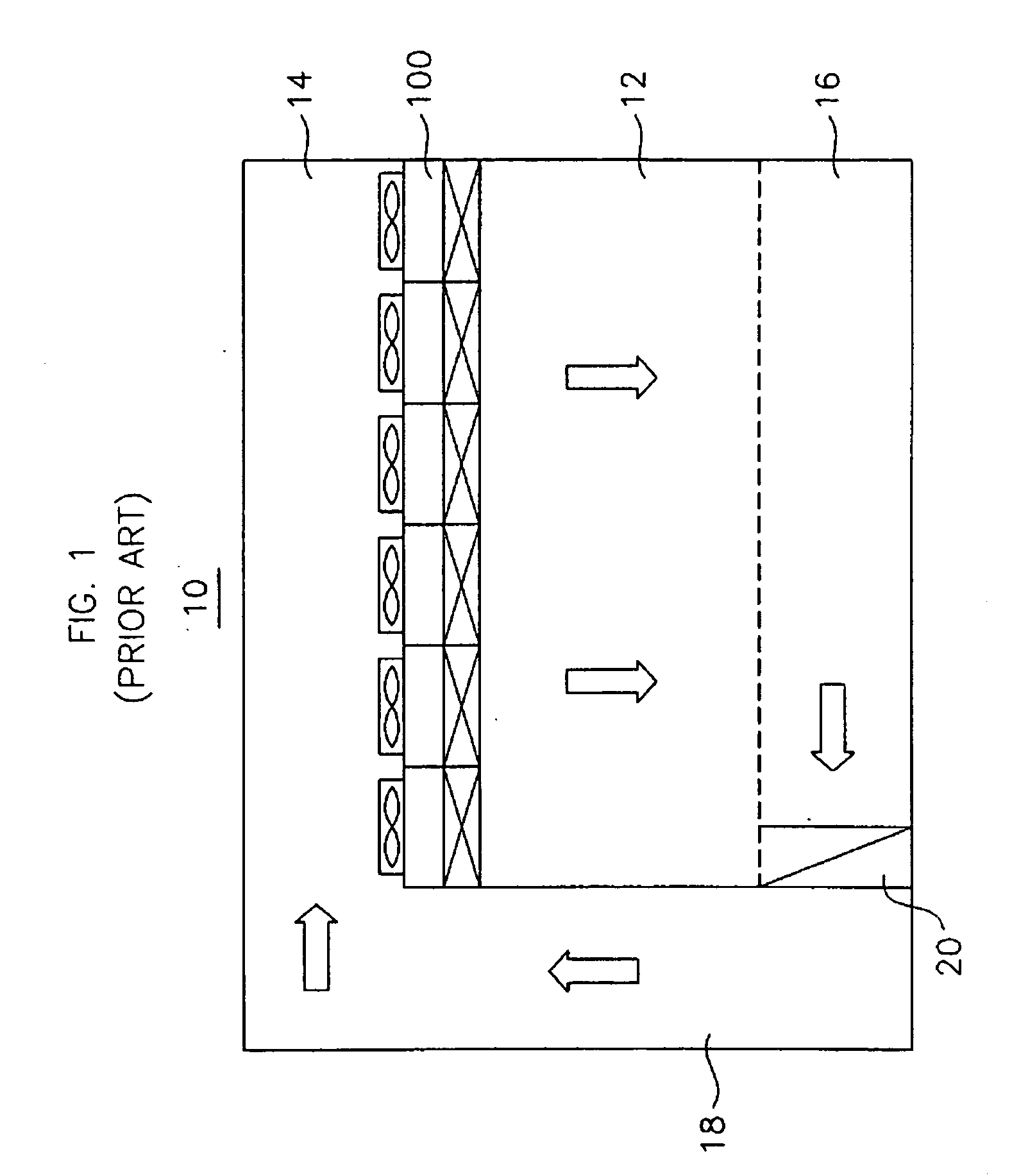 Chemical filter and fan filter unit having the same