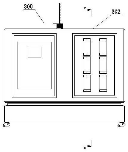 Novel conveying belt disinfection system with movable embedded modular structures