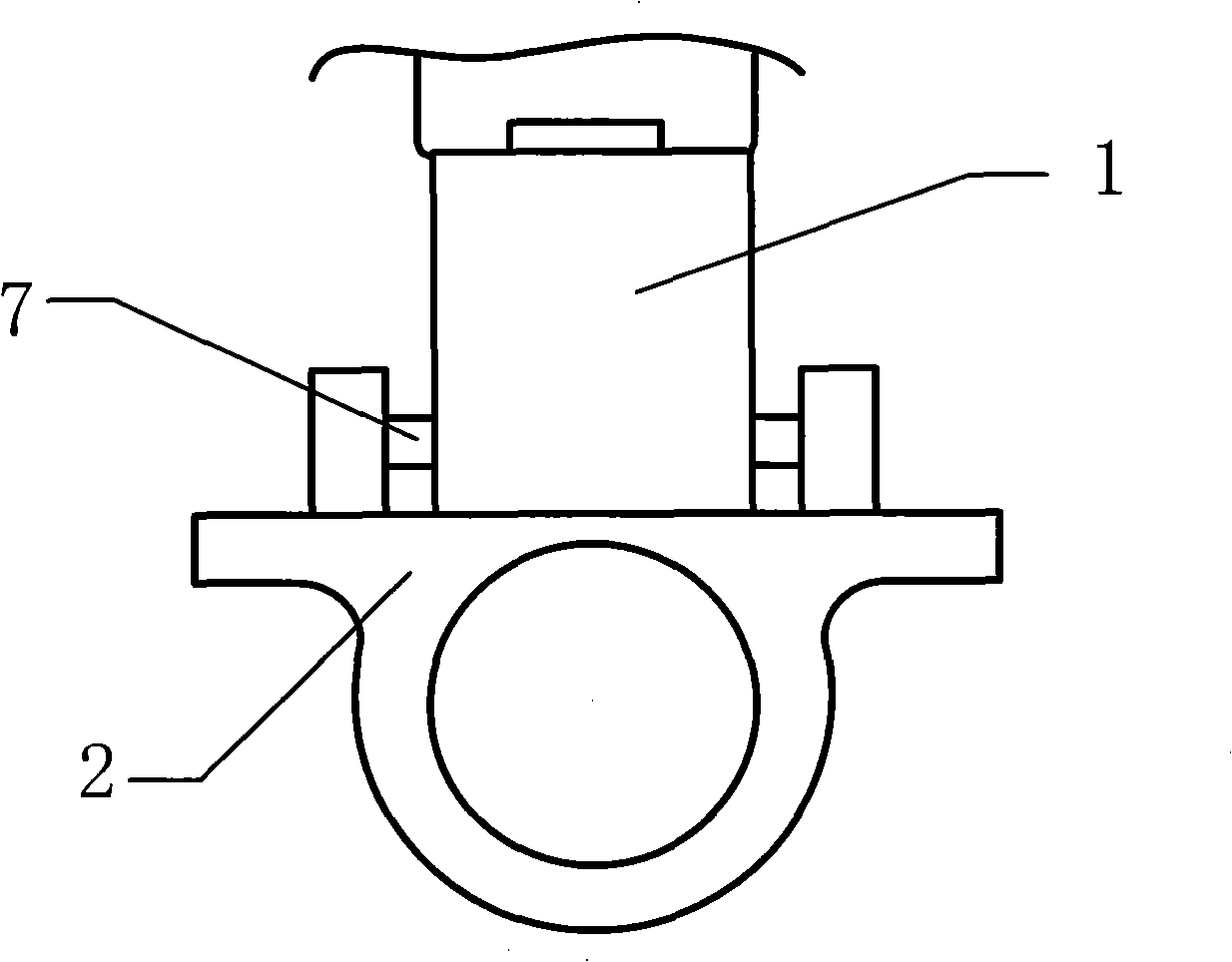 Sand belt correcting mechanism of sander