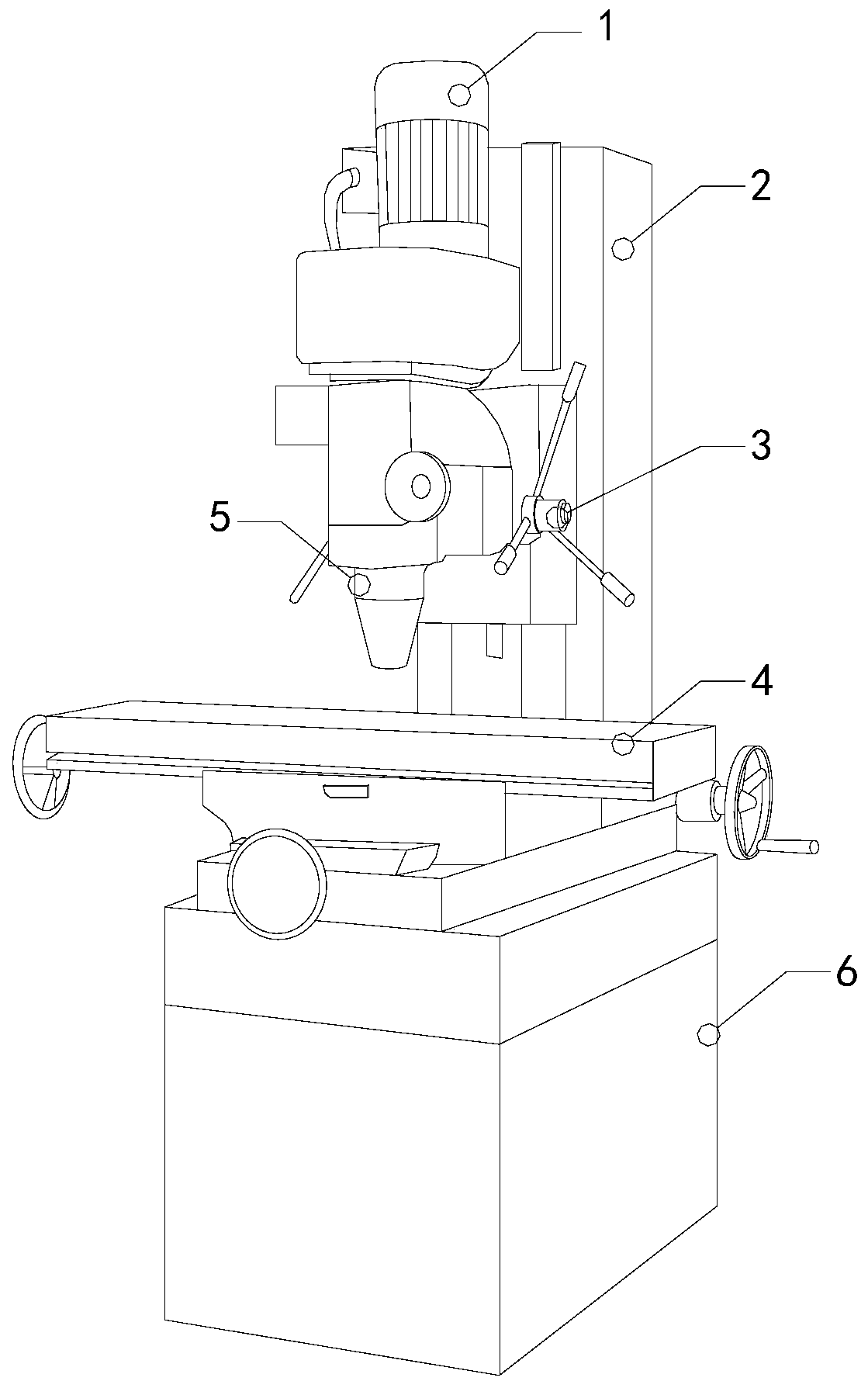 Gear milling machine tool