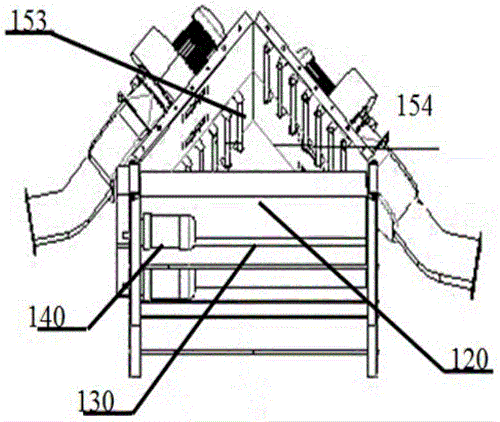 Automatic turnover type hot air infrared fruit and vegetable drying device and method