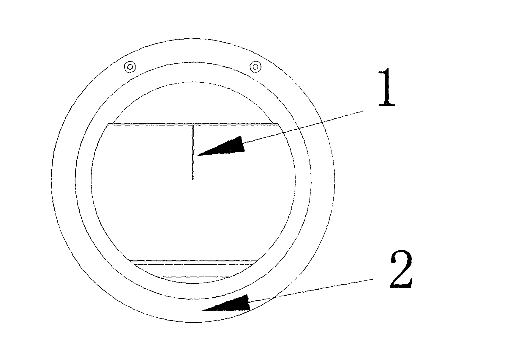 Computation method of radioactive source error of centralization