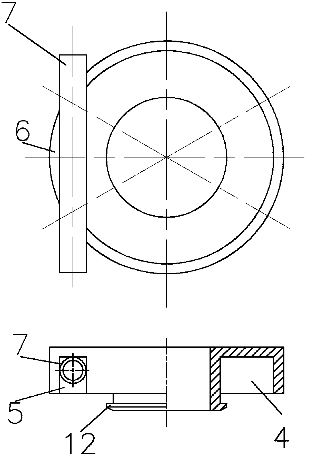 Large-travel precise flow regulator for infusion