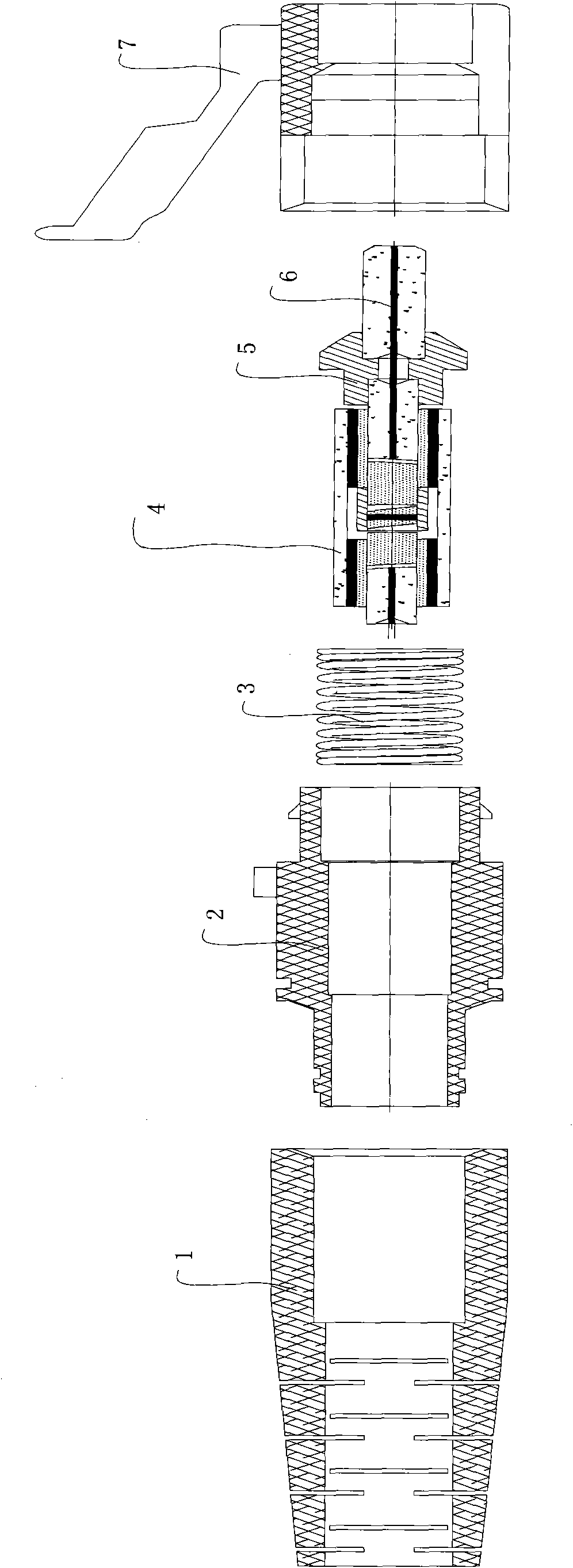 Subminiature optical fiber connector with isolator