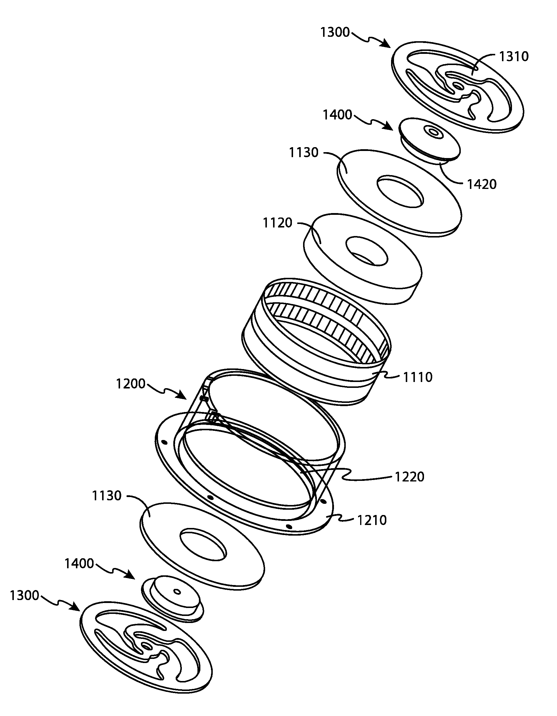 Shaker apparatus and related methods of transmitting vibrational energy to recipients