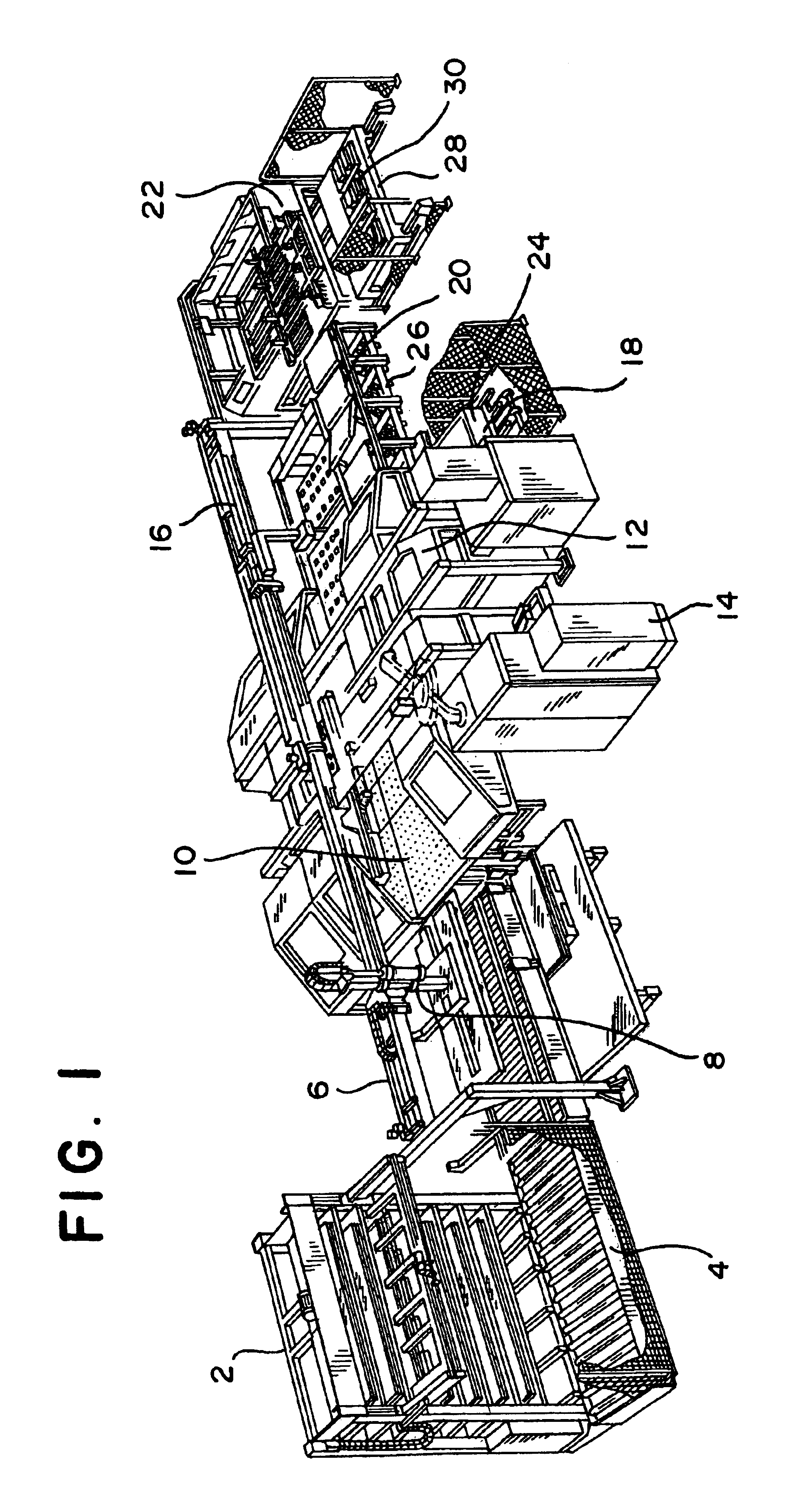 System and method of flexibly sorting and unloading finished parts during part manufacturing process