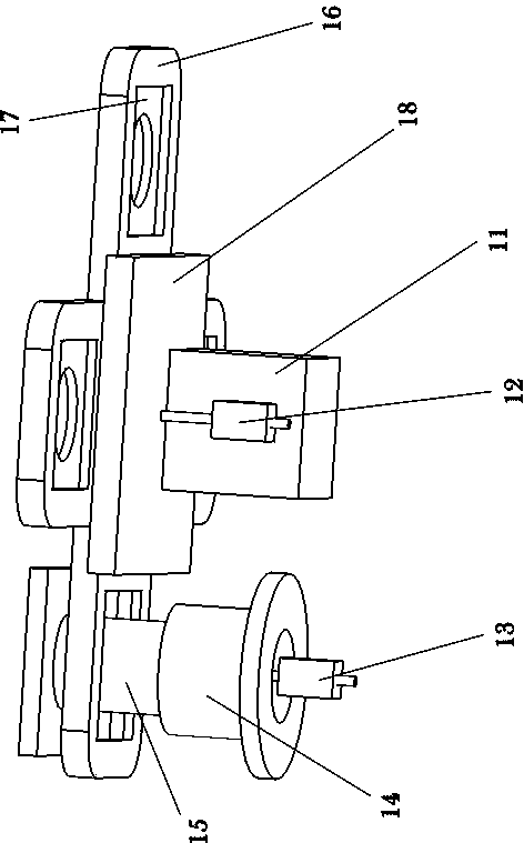 Library self-service book-returning device and book-returning method