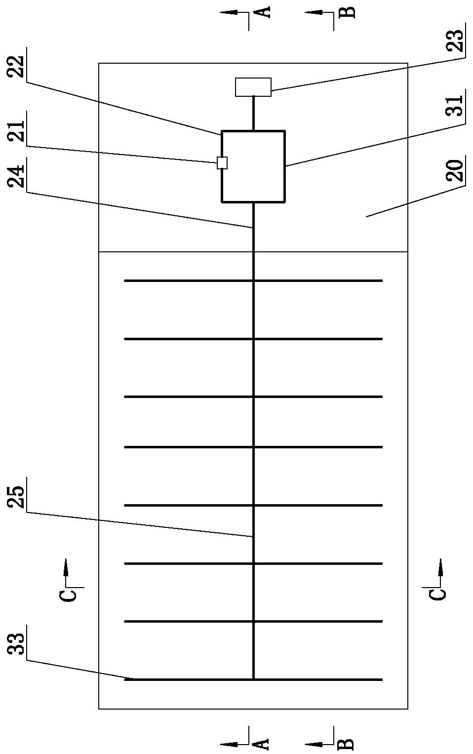 A valveless rapid sand filter deep treatment buried integrated sewage treatment method