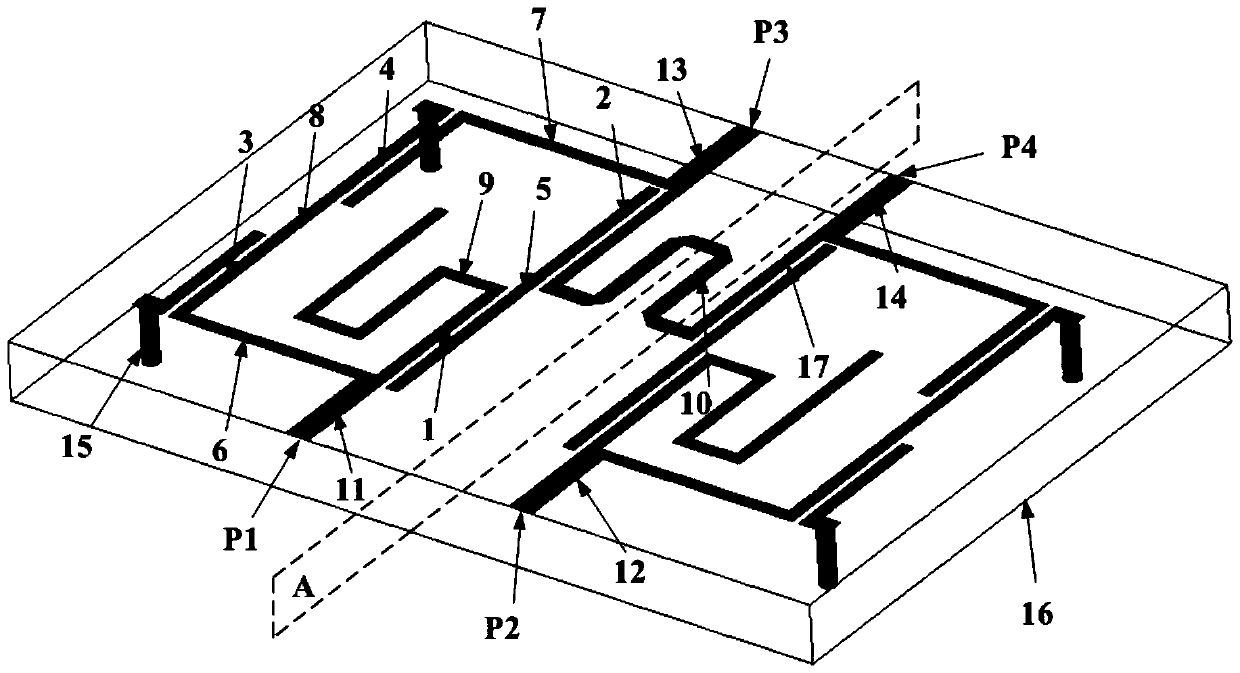 High selectivity balanced filter based on signal interference technology