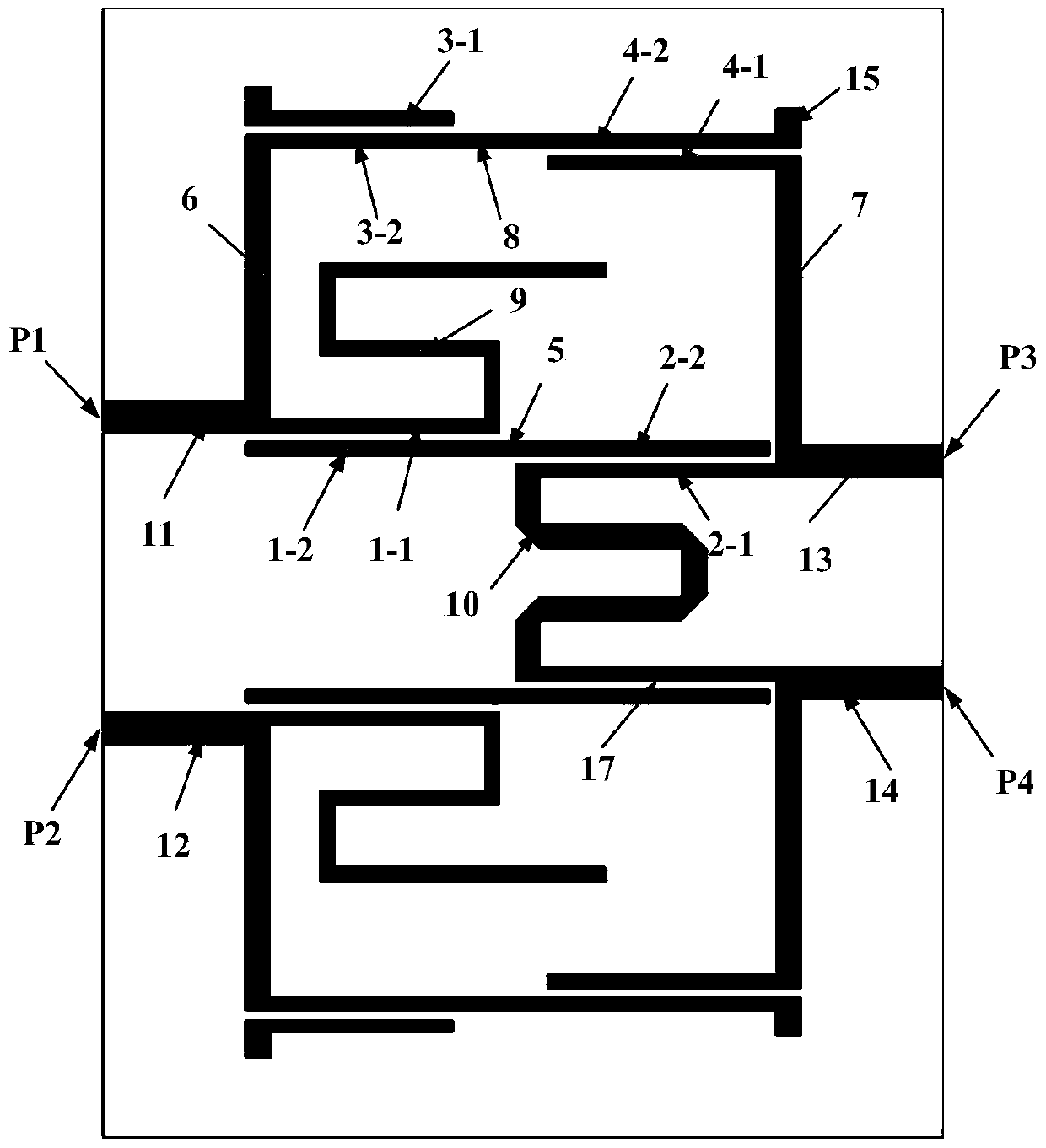 High selectivity balanced filter based on signal interference technology