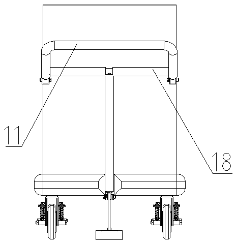 Trolley transfer device for production