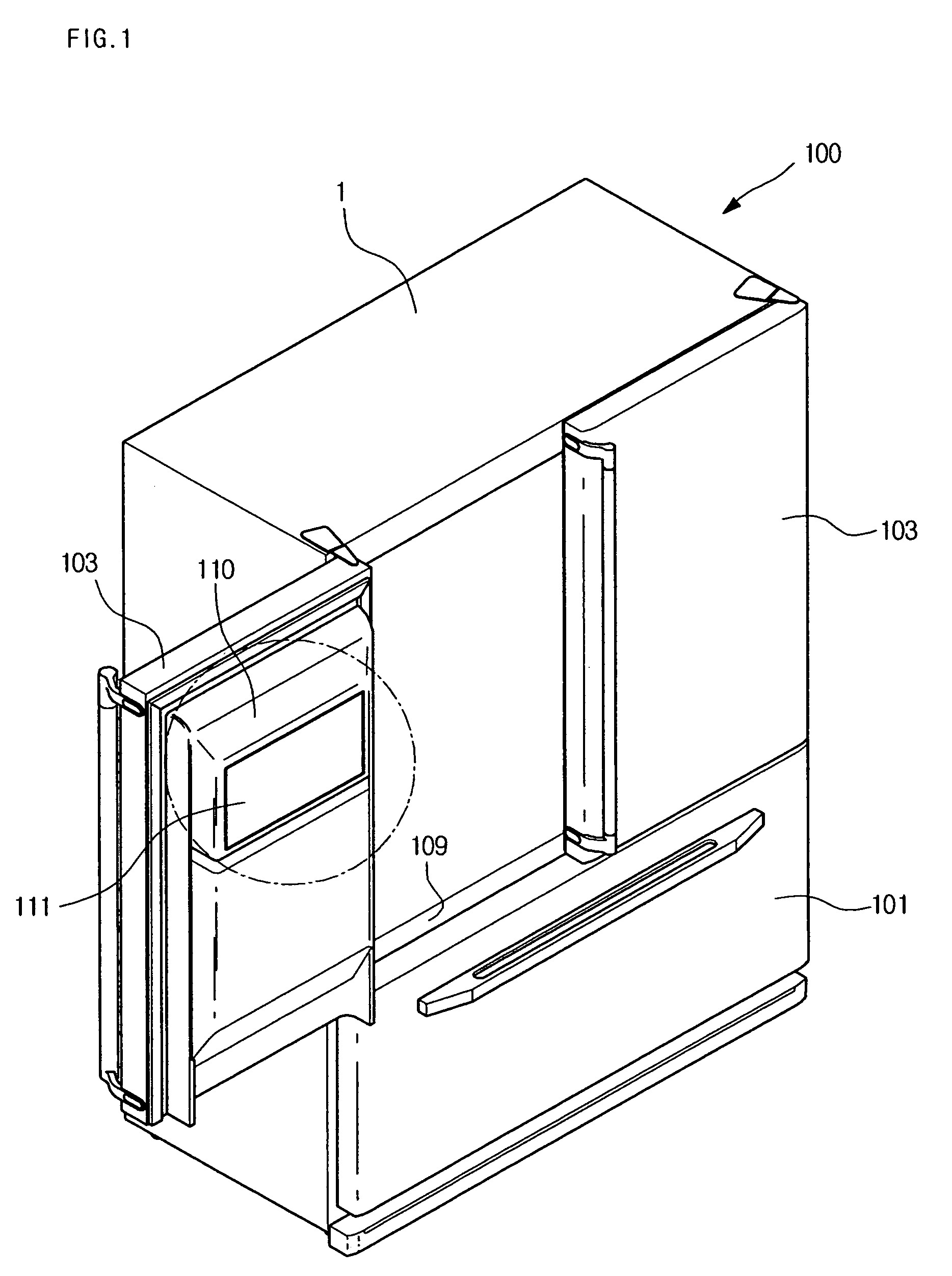 Ice-making apparatus and ice-full state sensing device therefor