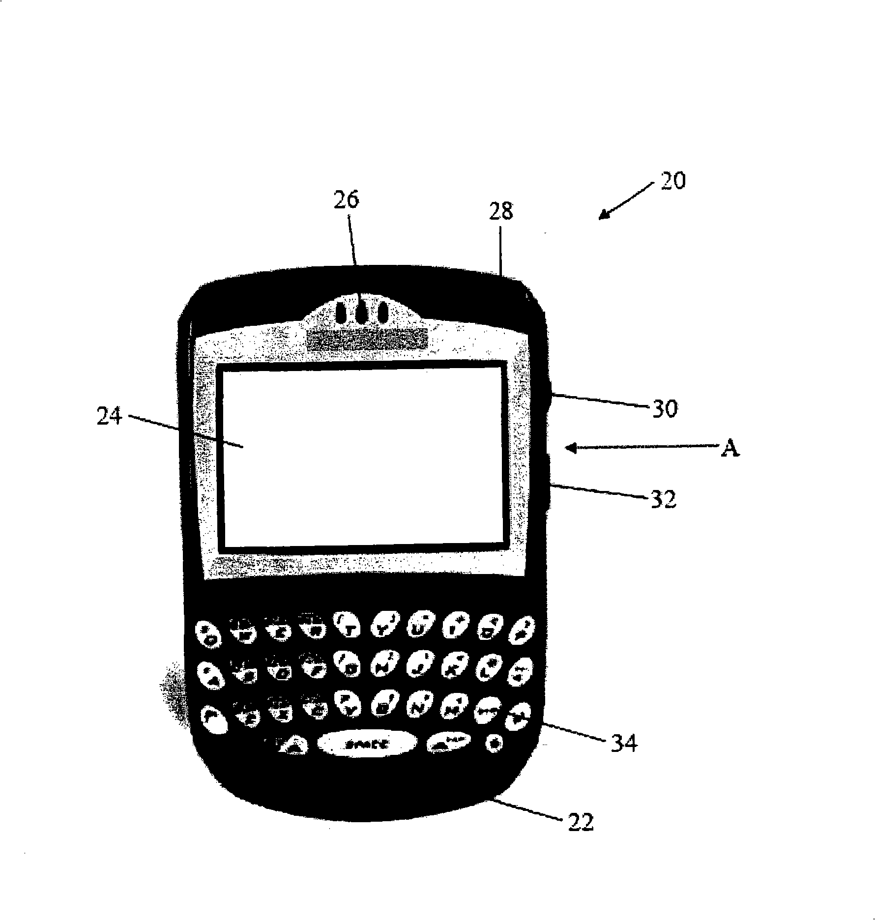 Automatic screen and keypad brightness adjustment on a mobile handheld electronic device