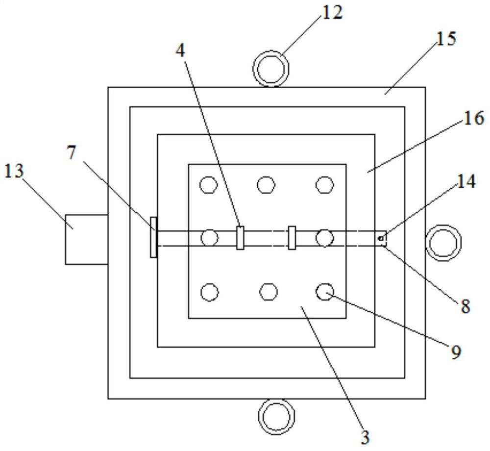 Electronic information engineering communication tower connecting device