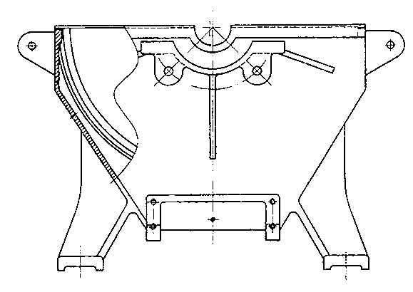 Feed grinder base