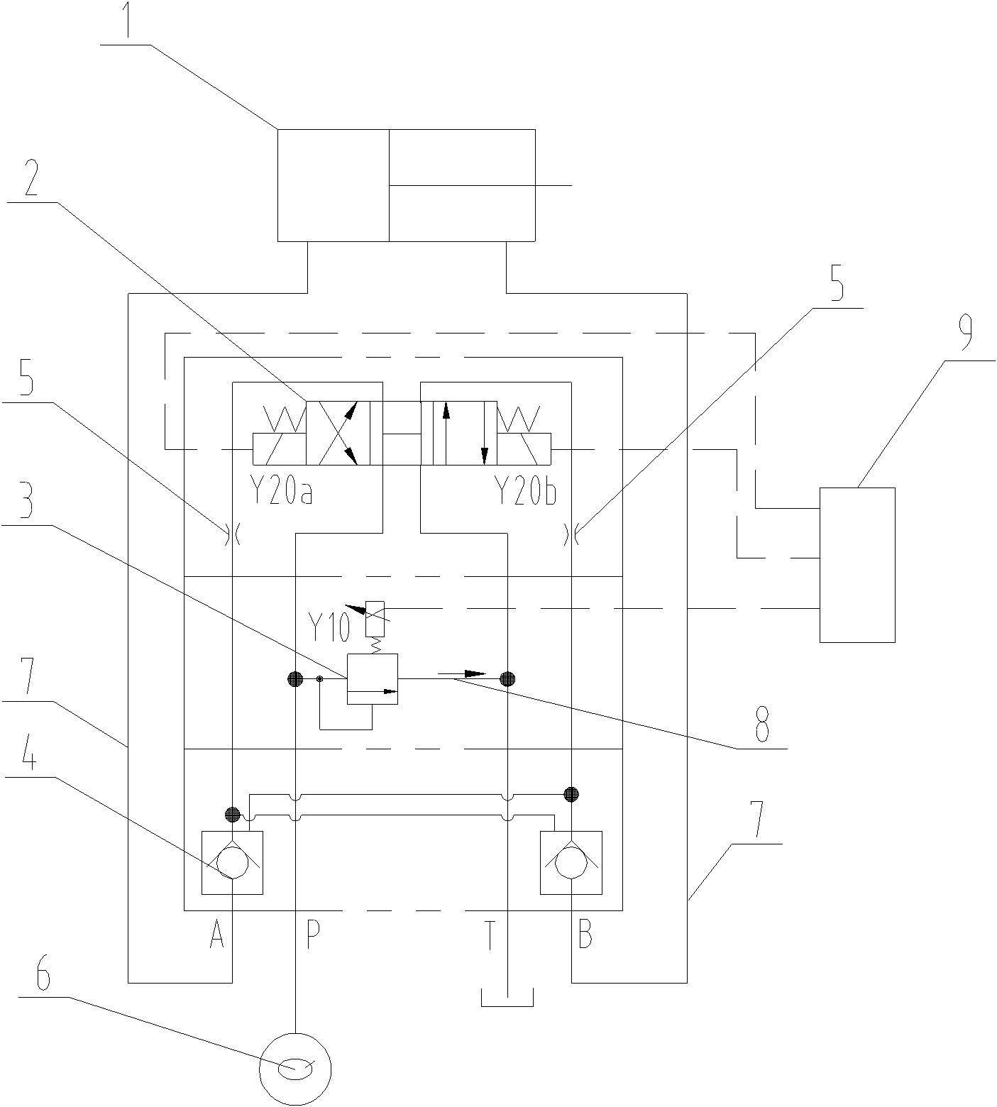 Constant speed control method of hydraulic cylinder type actuator and device thereof