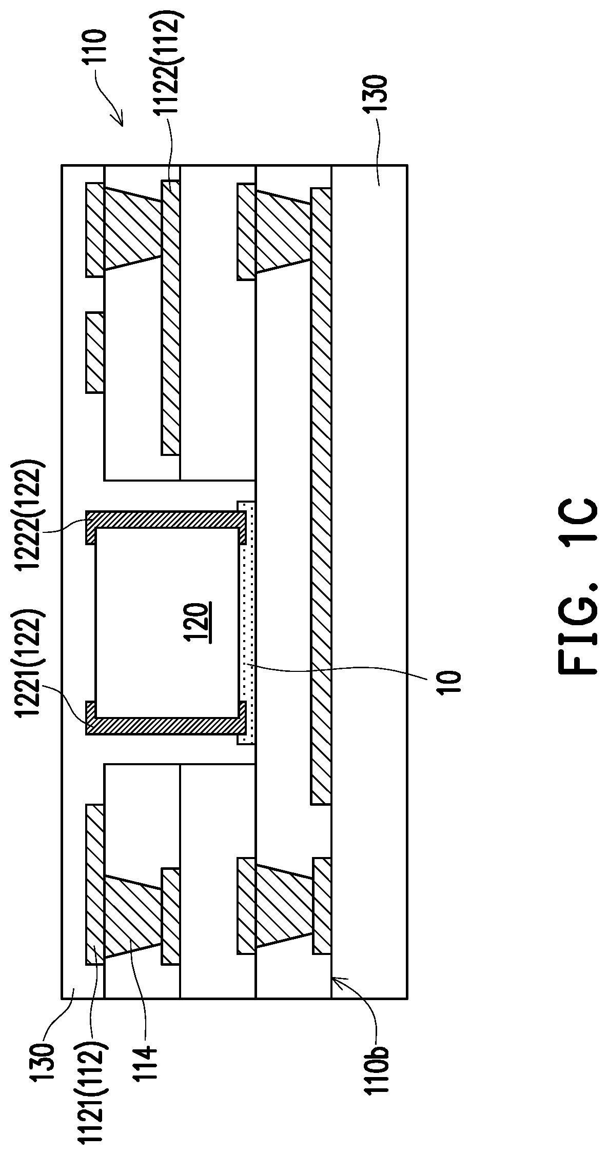 Embedded component structure and manufacturing method thereof