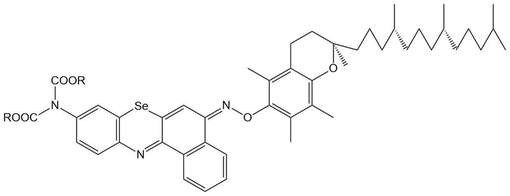 A kind of fat-soluble photosensitizer and its preparation method and application