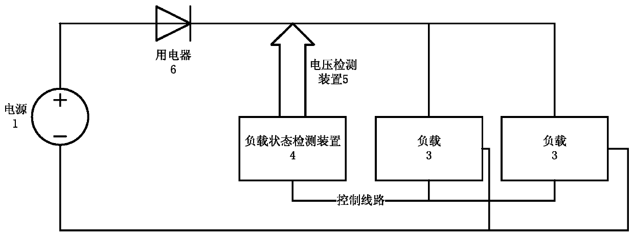 Load state detection method, device and circuit, air conditioner controller
