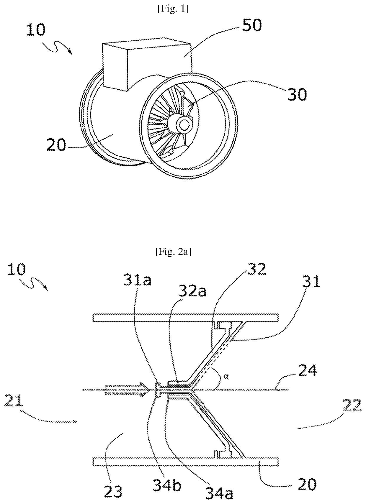 Fluid flow control valve equipped with a conical flap and system comprising such valve