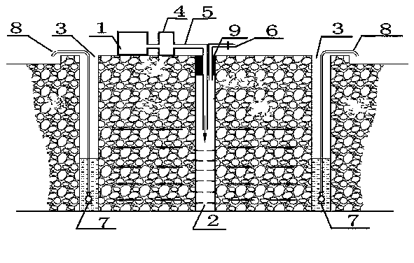 Method for extraction of deep-seated intercrystalline bittern of salt lake mining area