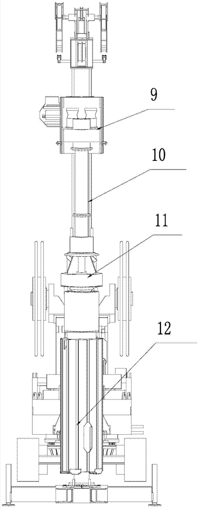 A Hydraulic Combined Impact Hammer Drilling Rig