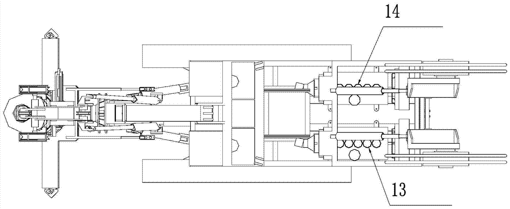 A Hydraulic Combined Impact Hammer Drilling Rig