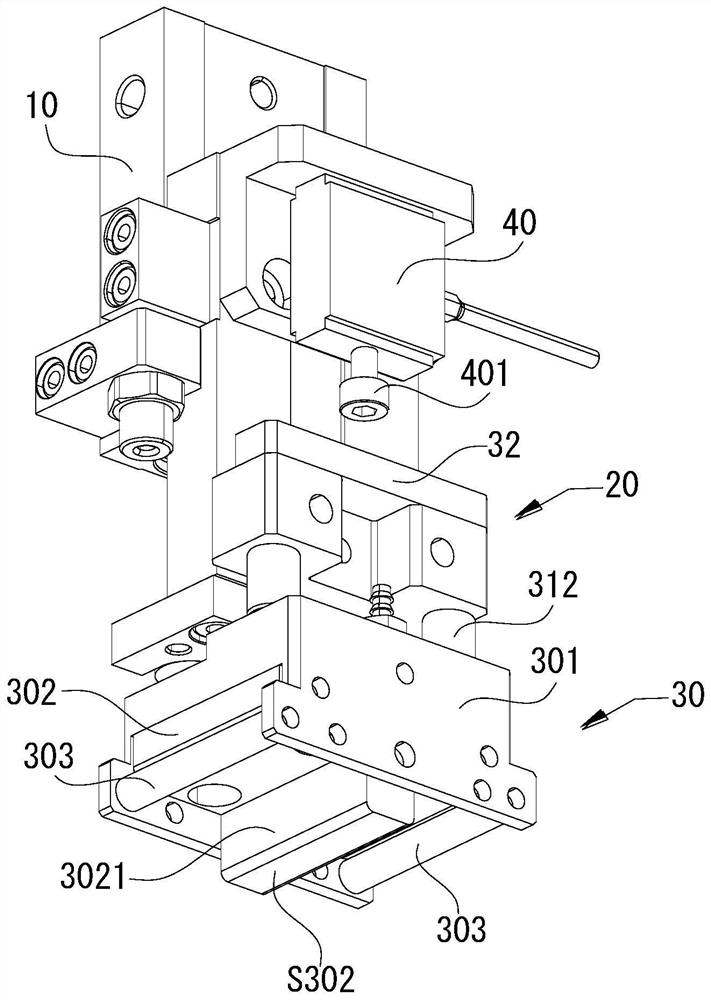 Floating type glue cleaning pressure head device and glue cleaning equipment with same