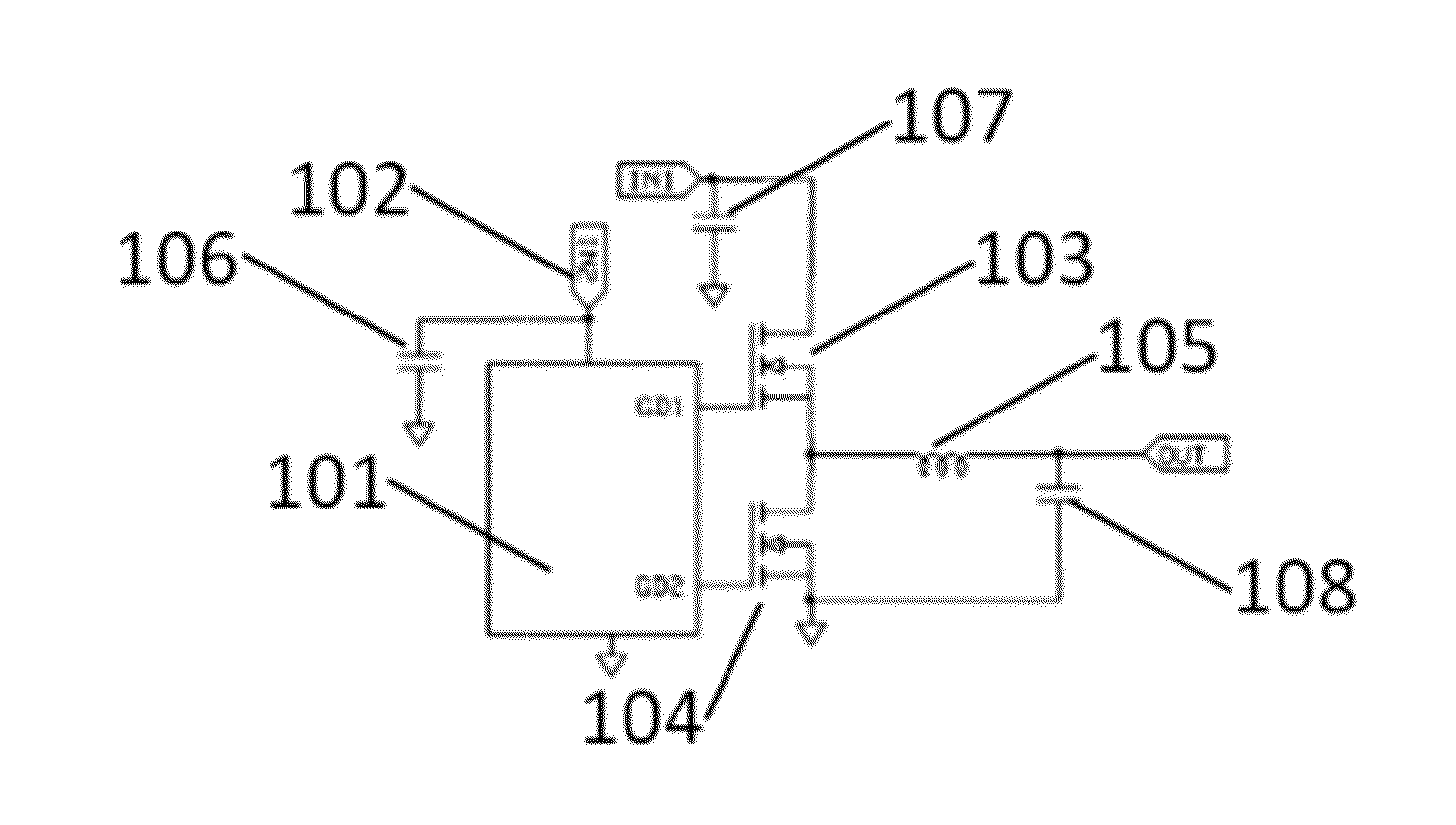 Efficient bias power supply for non-isolated dc/dc power conversion applications