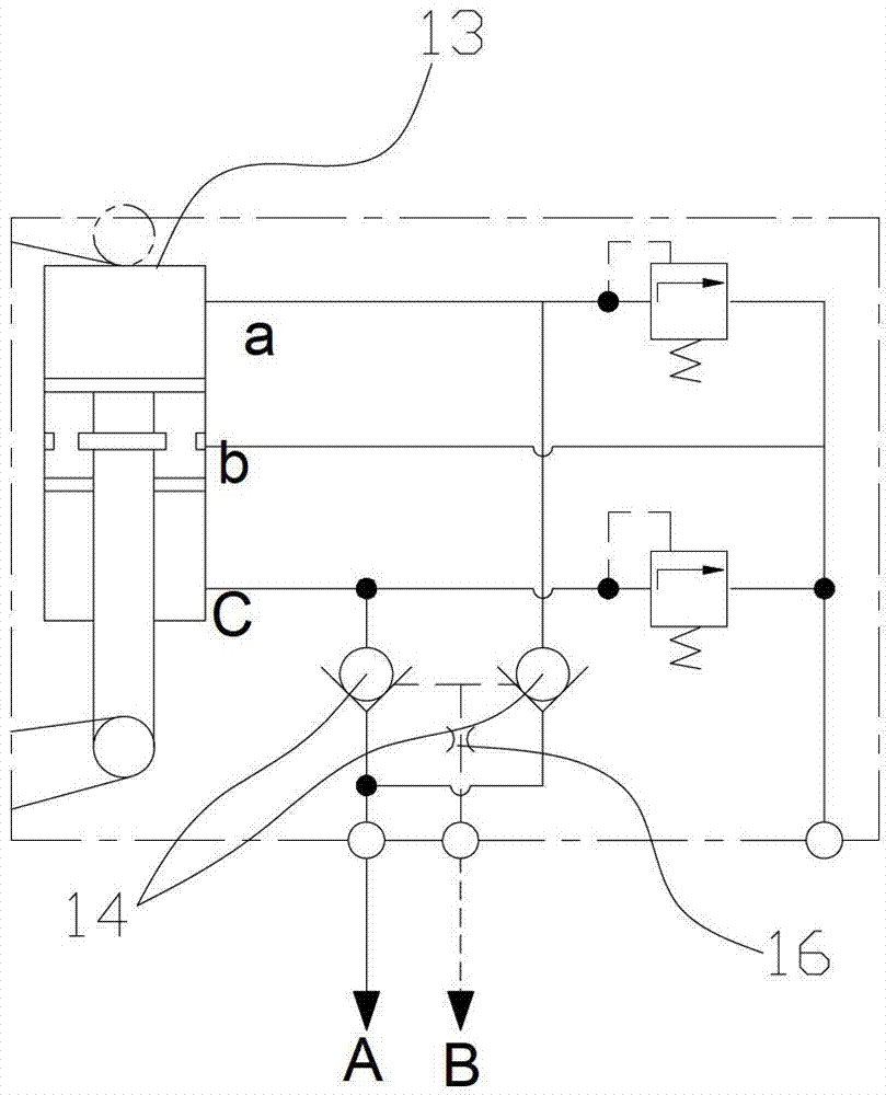Vehicle and hydraulic steering driving system