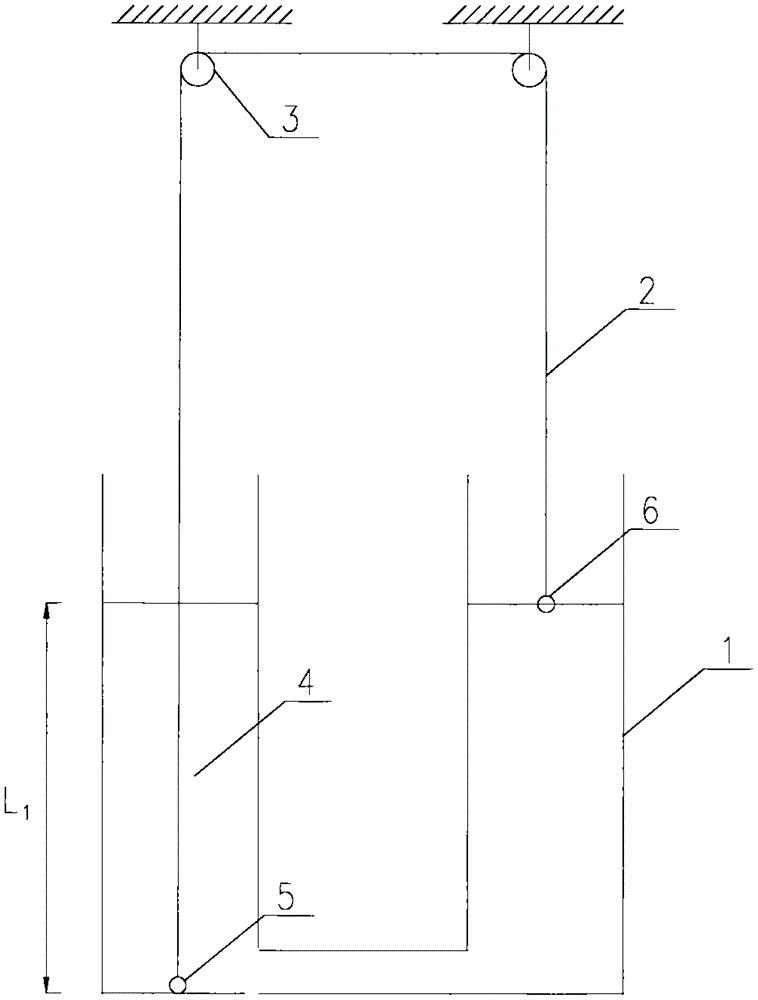 Experimental device and method for measuring liquid viscosity coefficient through U-shaped tube