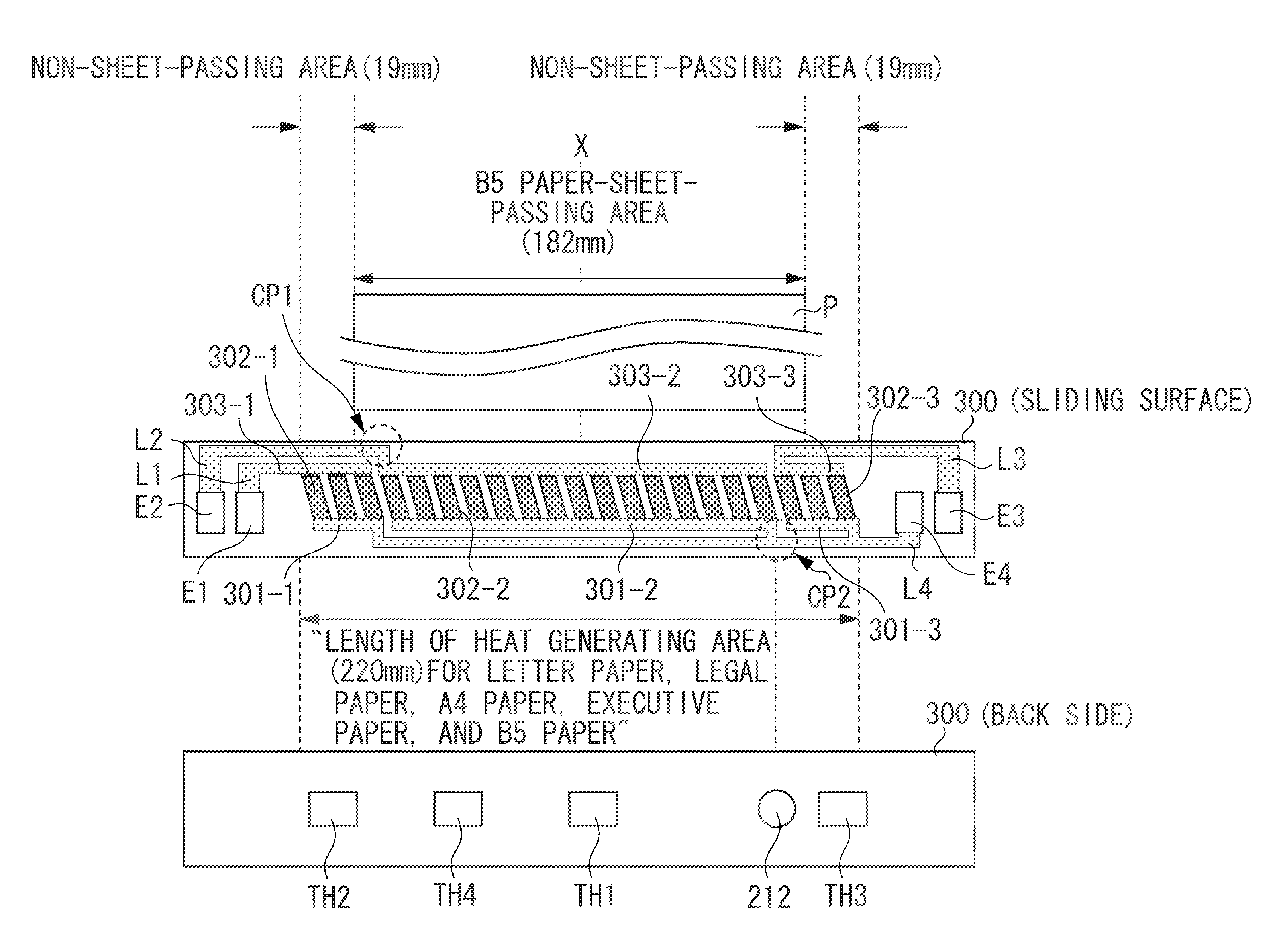 Heater and image heating device mounted with heater