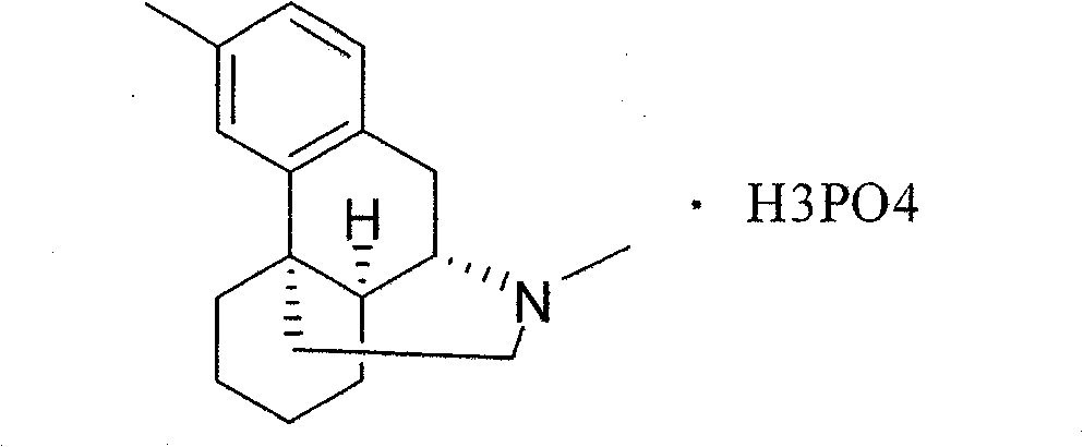 Stable novel crystal form of dimemorfan phosphate