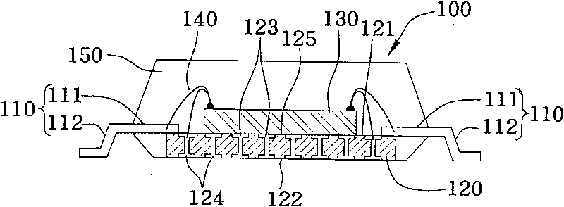 Pin and substrate combined semiconductor package and manufacturing method thereof