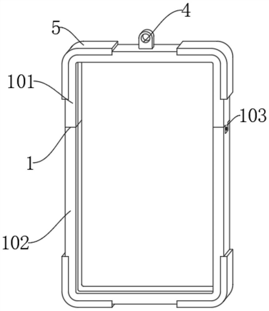 Anti-drop mobile phone shell