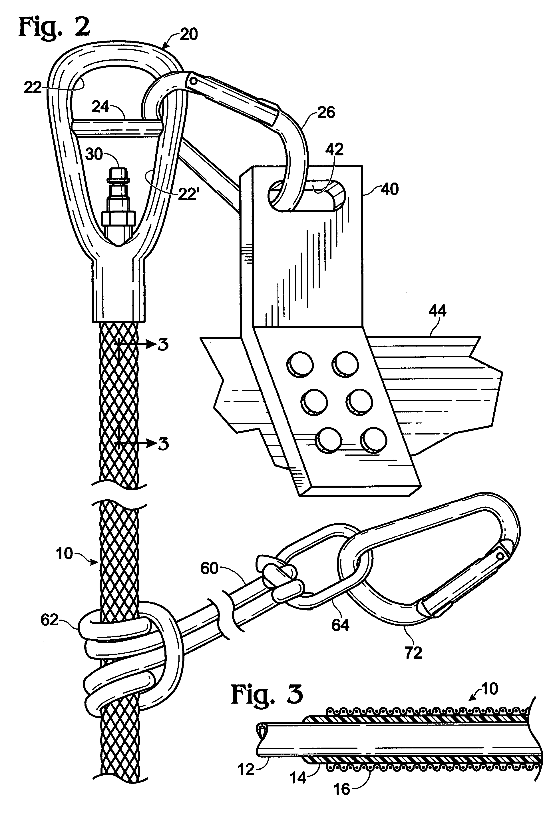 Safety line hose