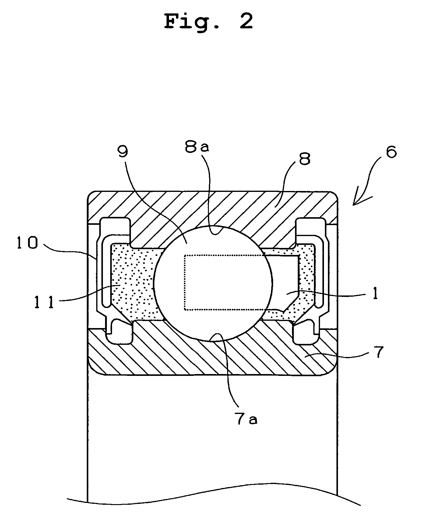 Retainer for rolling bearing, and rolling bearing