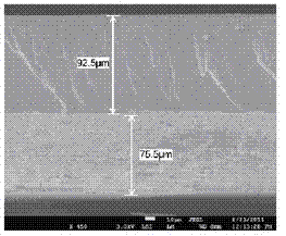 Method for preparing carbon nano tube modified bipolar membrane with anion groups