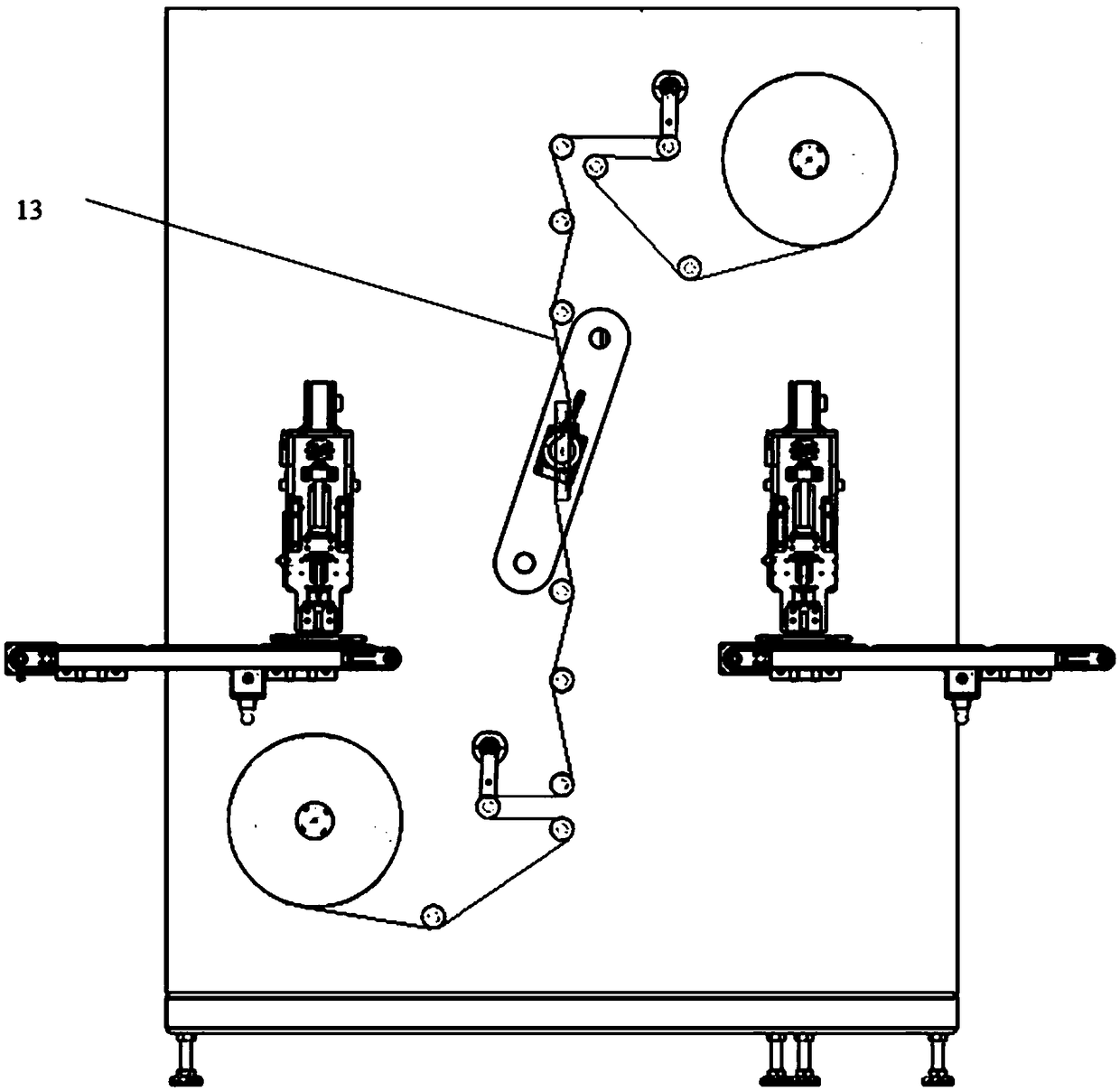 Rotary stacking equipment and stacking method