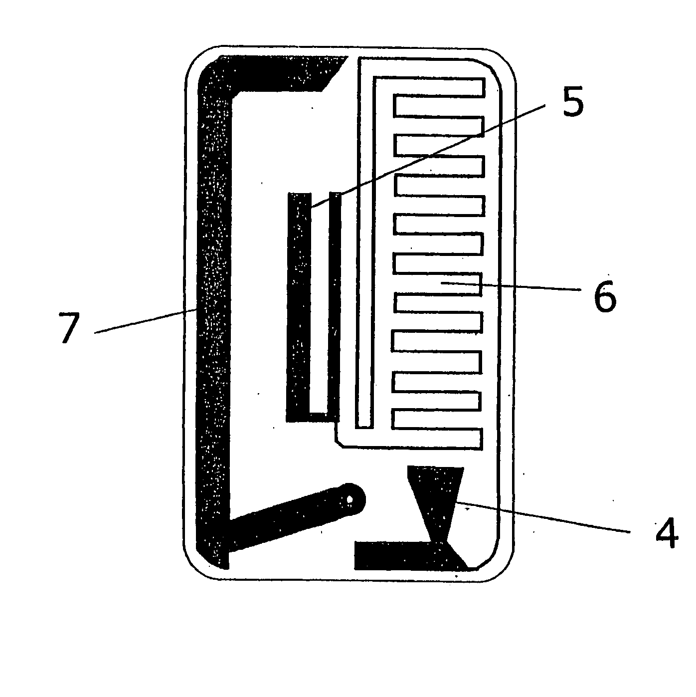 Passive reflector for a mobile communication device